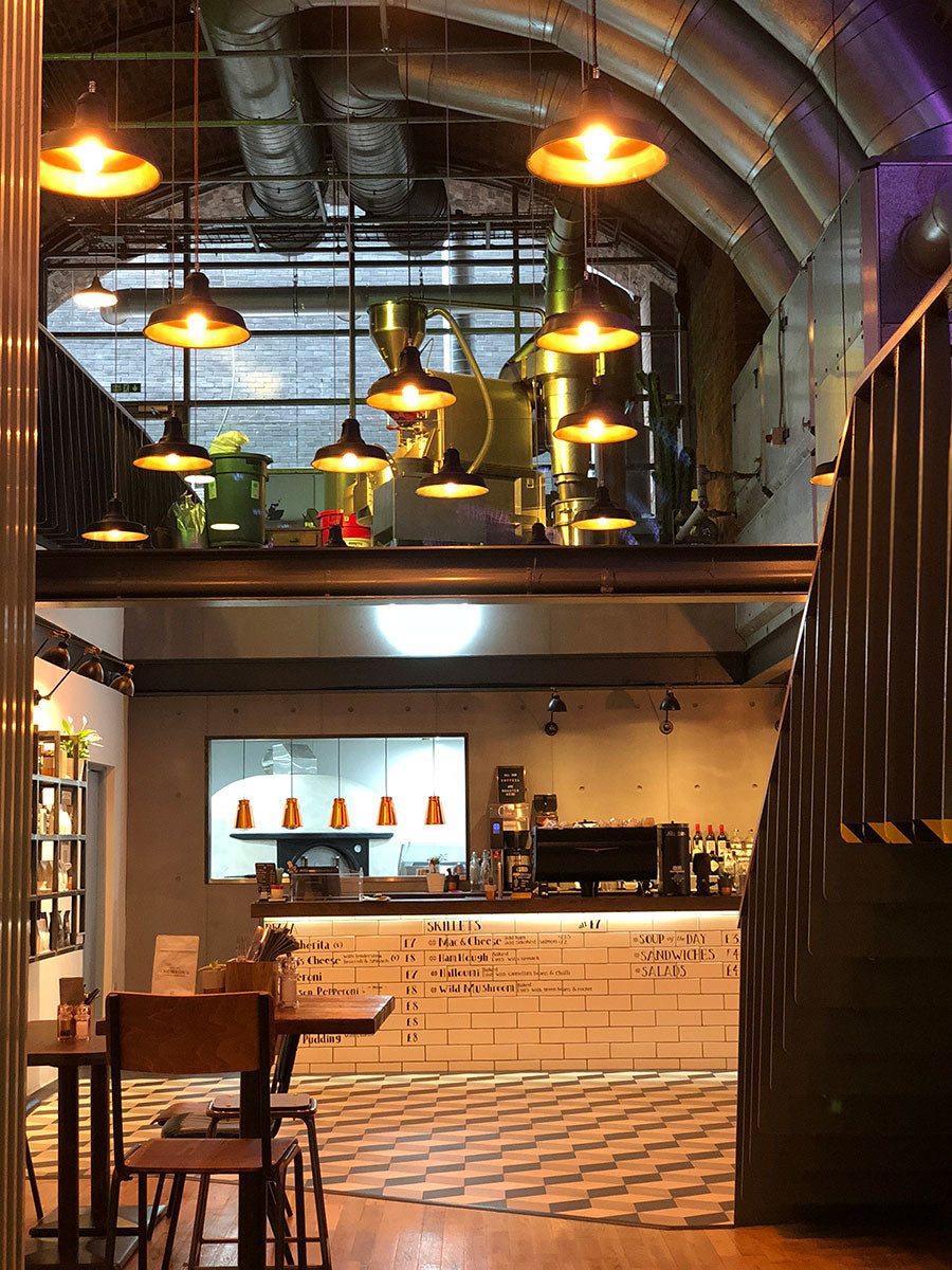 Thomson's pop-up café in the Glasgow Arches