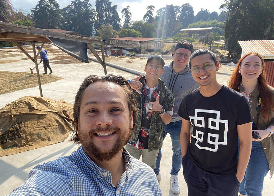 Coffee sourcing at origin