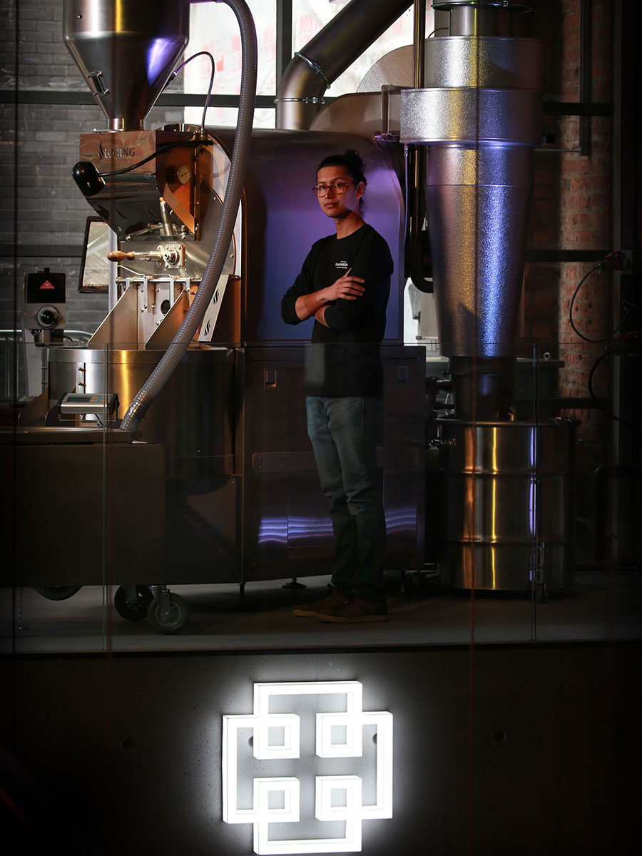 The Loring roaster at Thomson's